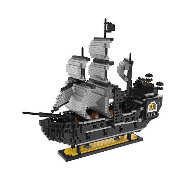 KOAEY Blocs de Construction Bateau Pirate, Jeu de Construction de Bateau Pirate Non Compatible avec Lego, 3247 pièces