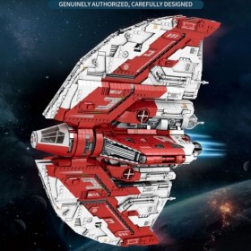 KAML Maquette Super Star Navette T6 Blocs de Construction, Modèle de UCS Vaisseau Spatial, 5749 Pièces Jeu de Construction Co
