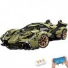 DAXX Technic Voiture de Sport Jeu de Construction, 1:8 Supercar Auto Modèle à Collectionner, 2527 Pièces Blocs Compatible ave