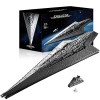 KAML Maquette Imperial Star Destroyer et Jedha City Blocs de Construction, Sci-FI Modèle de UCS Vaisseau Spatial, 5162+ Pièce