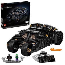 LEGO 76240 DC Batman La Batmobile Tumbler, Set pour Adultes À Exposer Et À Collectionner, Idée Cadeau, Maquette Voiture