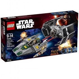 LEGO Star Wars Vaders TIE Advanced vs. A-Wing Starfighter 75150 by LEGO