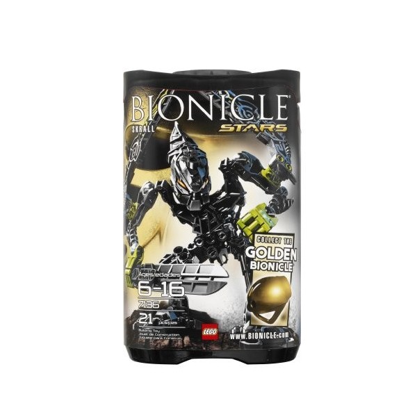 NEW! Lego Bionicle Stars Lego SKRALL 7136 japan import 