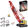 YANYUESHOP Kit de Construction de Grue Technic - 1205 véhicules de Construction de grues sur chenilles télécommandées avec Mo