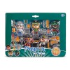 Pinypon Action- Pack de 5 figurines, Police, Super-héros, Scientifique, Voleur et Aventurier, Multicolore Famosa 700014490 