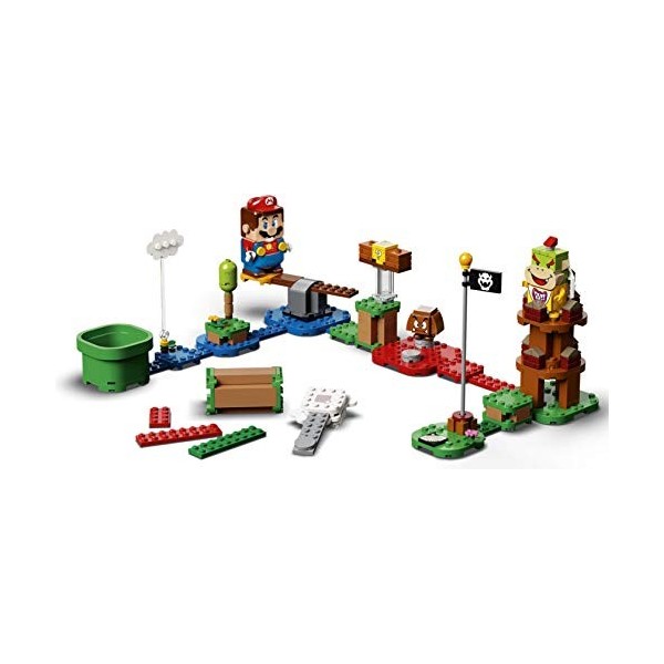 LEGO® Super Mario™ Ensemble de 2 pièces 71360 71369 Pack de démarrage Les Aventures de Mario + La Bataille du château de Bows