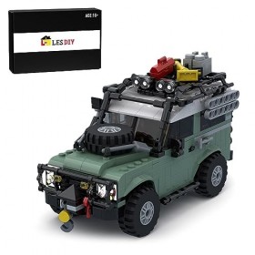 UNOR Blocs de construction de voiture de course, formule super voiture de sport modèle dassemblage jouet créatif cadeaux de 