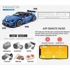 WangSiwe Technic Car Building Set Pour Amg C63 Dtm Racing Car, 2.4G Rc Race Car Construction Set Avec Moteurs, 1900 Pièces Bl