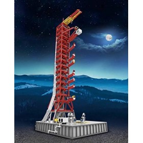 Rampe De Lancement De Fusée Blocs Jeu De Construction,3586 Pièces Bricolage Assemblé Éducatif Jouet Modèle,Compatible Avec Le