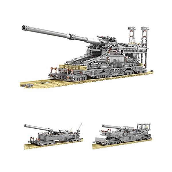 ASSA Technic Military Series Kit de construction 3846 pièces – Ensemble de construction Dora Cannon, compatible avec LEGO