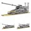 ASSA Technic Military Series Kit de construction 3846 pièces – Ensemble de construction Dora Cannon, compatible avec LEGO