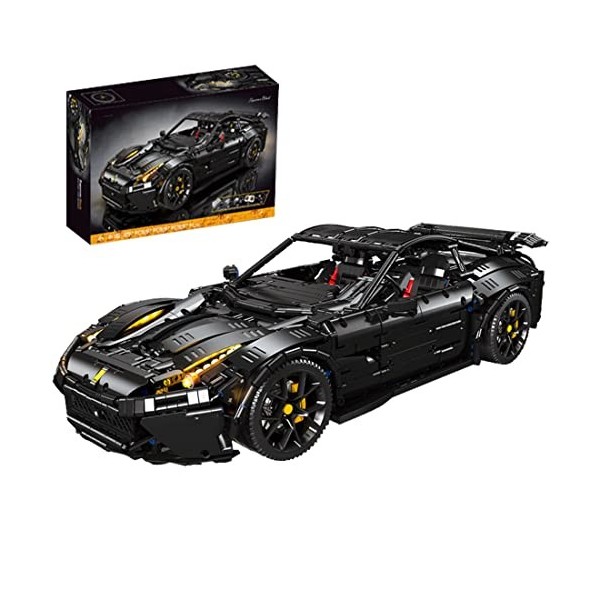 WangSiwe Technic Sports Car Model, 3097 Pcs Building Kit For Ferrari F12 Sports Racing Car Construction Toys For Kids Adults,