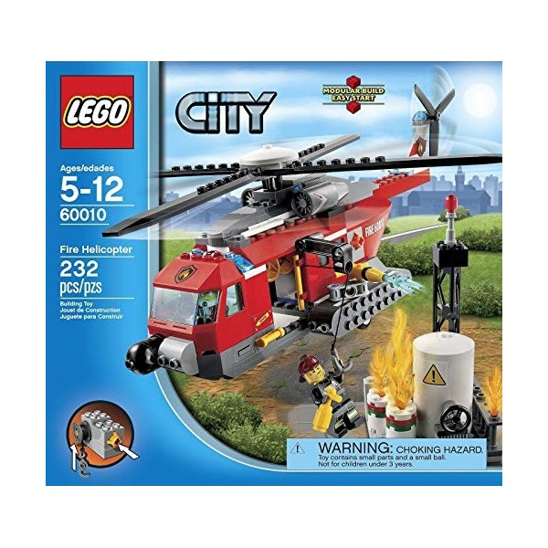 LEGO City 60010 Hélicoptère dincendie