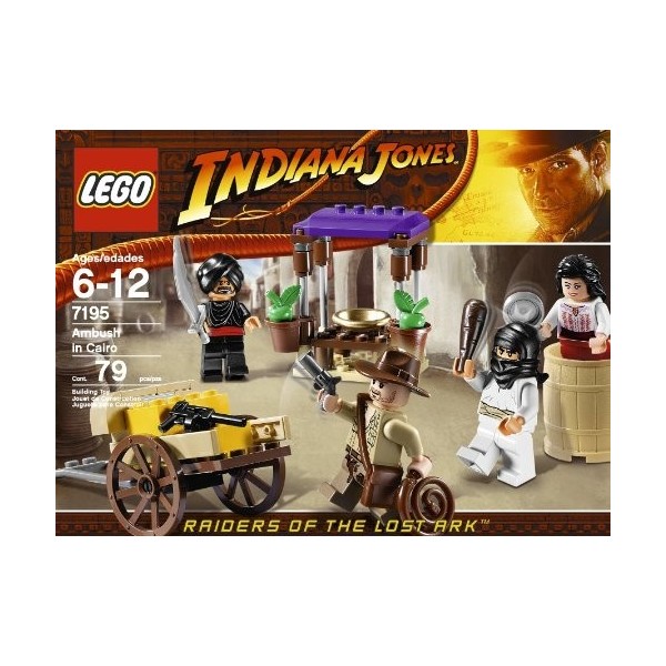 LEGO Indiana Jones: Ambush Dans Cairo Jeu De Construction 7195