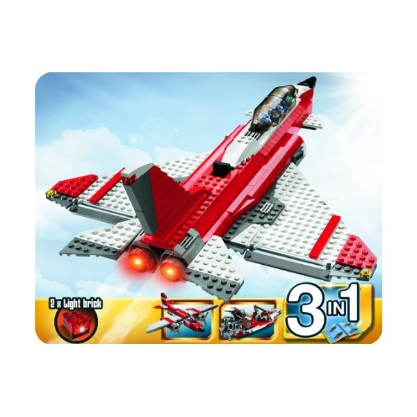 LEGO - 5892 - Jeux de construction - LEGO creator - Lavion supersonique