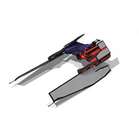 NBMNN Tie Revan Modèle de Chasseur MOC Kit de Construction, 2426 Pièces Kit de Construction Combattant Militaire pour Enfants