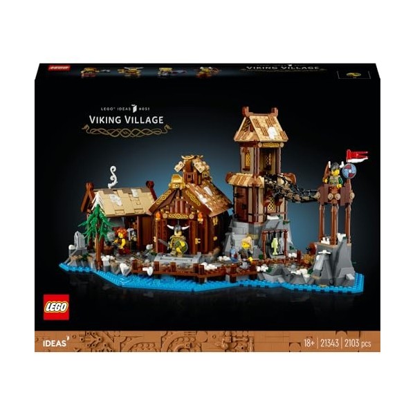 LEGO IDEAS 21343 Le Village Viking Exclusivité