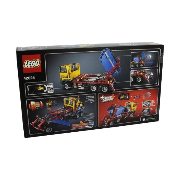 LEGO Technic - 42024 - Jeu De Construction - Le Camion Conteneur