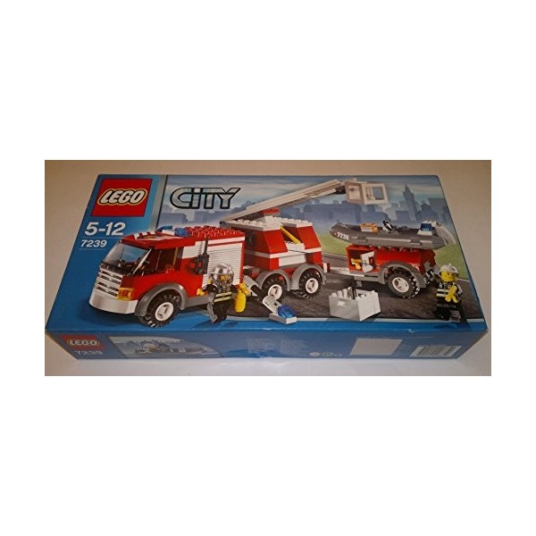 LEGO - 7208 - Jeu de Construction - LEGO City - La Caserne des Pompiers