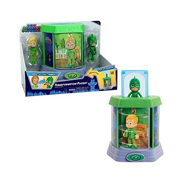 PJ Masks Ensemble de Figurines transformables - Gekko