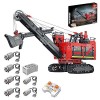 ASSA Technic Kit de construction de modèle de camion de pompiers à jet deau, série technologique, compatible avec LEGO vers