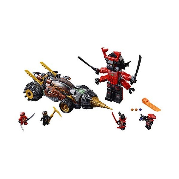 LEGO NINJAGO Legacy Cole’s Earth Driller 70669 Building Kit, New 2019 587 Pieces 
