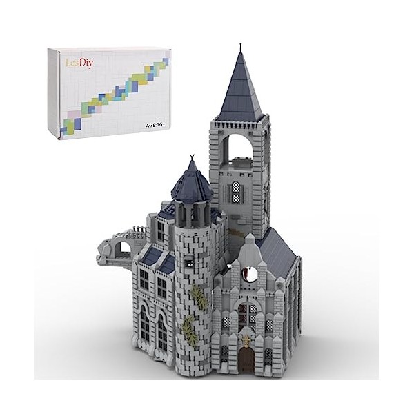 ENDOT Kit de construction médiéval, compatible avec larchitecture Lego, cadeaux éducatifs pour adultes et enfants, 2465 pièc