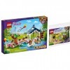 LEGO Friends Heartlake City Park 41447 + chariot de fleurs 30413 