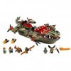 LEGO Legends Of Chima - Playthèmes - 70006 - Jeu de Construction - Le Croc Navire Cragger