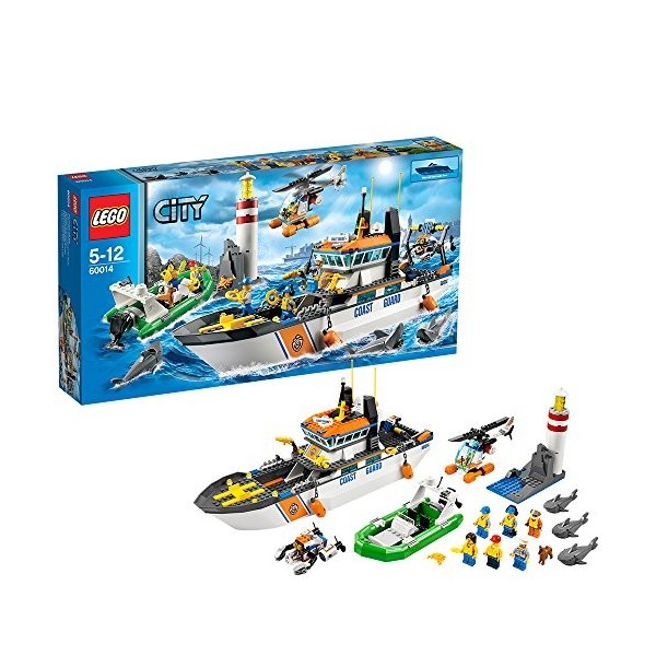 LEGO City - 60014 - Jeu de Construction - La Patrouille des Garde - Côtes