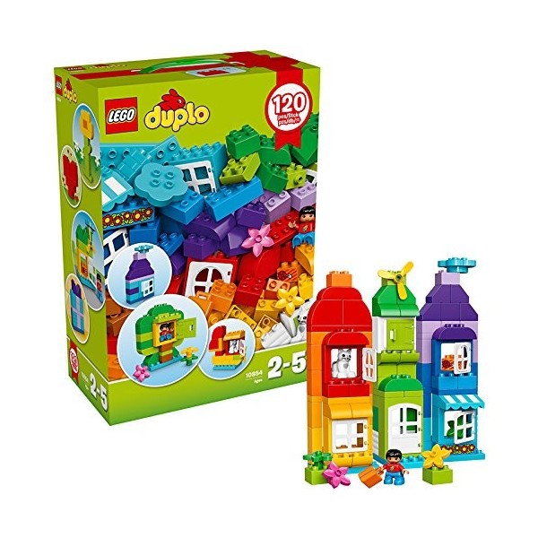 LEGO - Ensemble de 120 Briques, 10854, Multicolore