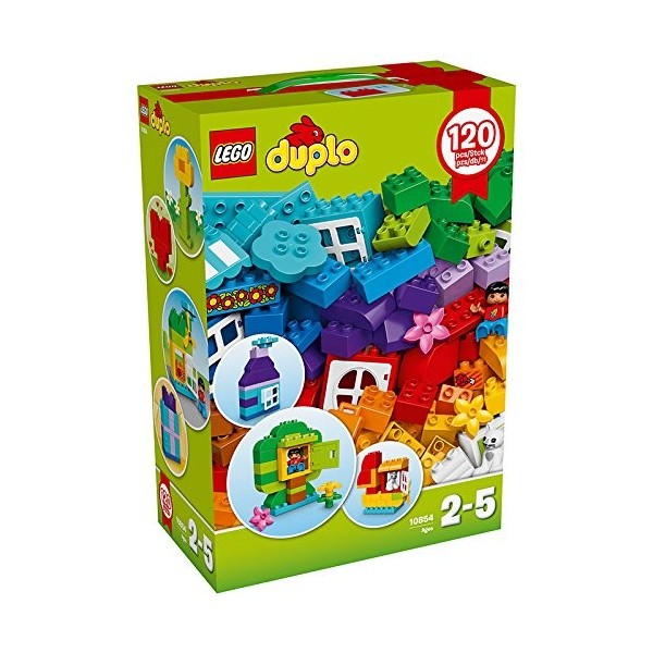 LEGO - Ensemble de 120 Briques, 10854, Multicolore