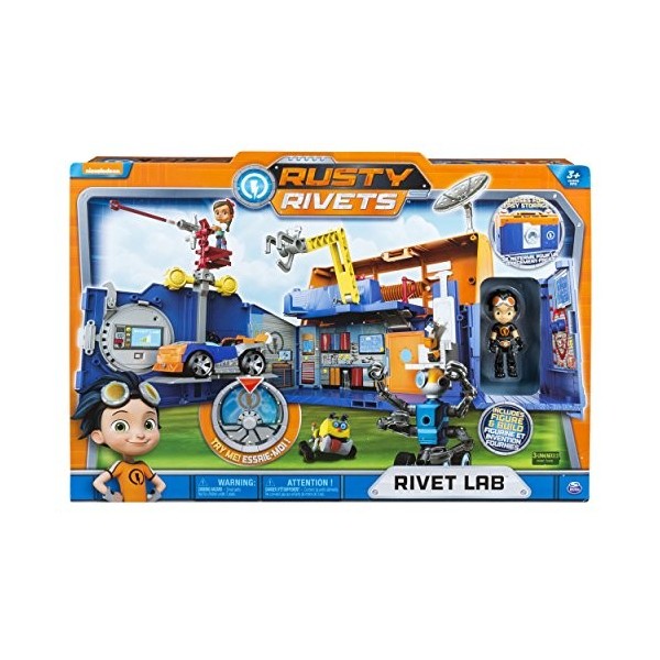 RUSTY RIVETS - Ensemble de Jeu de Laboratoire de Rivet