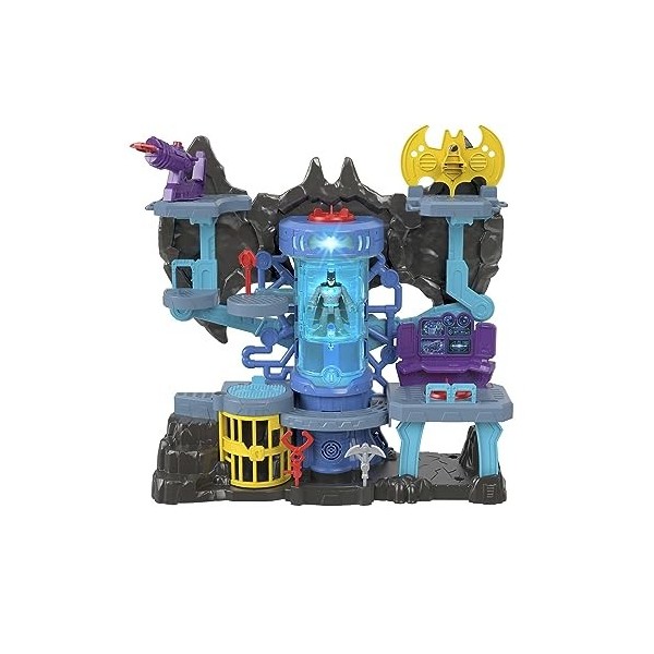 Fisher-Price Imaginexgt Coffret Batcave Bat-Tech Imaginext DC Super Friends de Fisher-Price, repaire de Batman avec sons et l