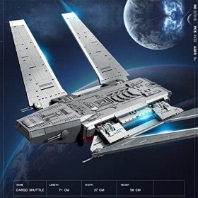 SRYC Briques de construction technique de vaisseau spatial, 4533 pièces Super UCS Star Star Destroyer étoilé, MOC Kit de modé
