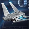 SRYC Briques de construction technique de vaisseau spatial, 4533 pièces Super UCS Star Star Destroyer étoilé, MOC Kit de modé
