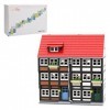 TYFUN Blocs de construction modulaire pour maison, 2179 pièces, modèle de maison à colombages, kits de jouets de construction