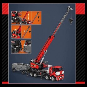 Kits Jouets Camions Sur Pilotis Télécommandés, 2828 Pièces Building Blocks Car, Cadeaux Anniversaire pour Enfants, Compatible