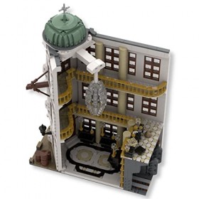 WangSiwe Kit de Construction de Station Modulaire, Ensemble de Blocs de Construction de La Série Magic Movie Scene, Compatibl