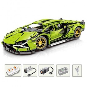 YANYUESHOP 1/14 Technic Car Building Blocks, 1254Pcs Voiture de Course télécommandée avec contrôle, Compatible avec Lego Tech