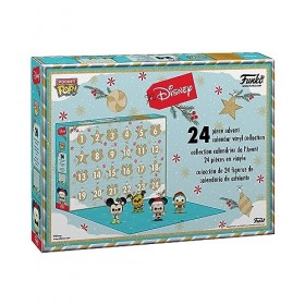 Funko Advent Calendar: Classic Disney - Mickey Mouse - Calendrier de Lavent - 24 Jours de Surprise - Mini-Figurine en Vinyle