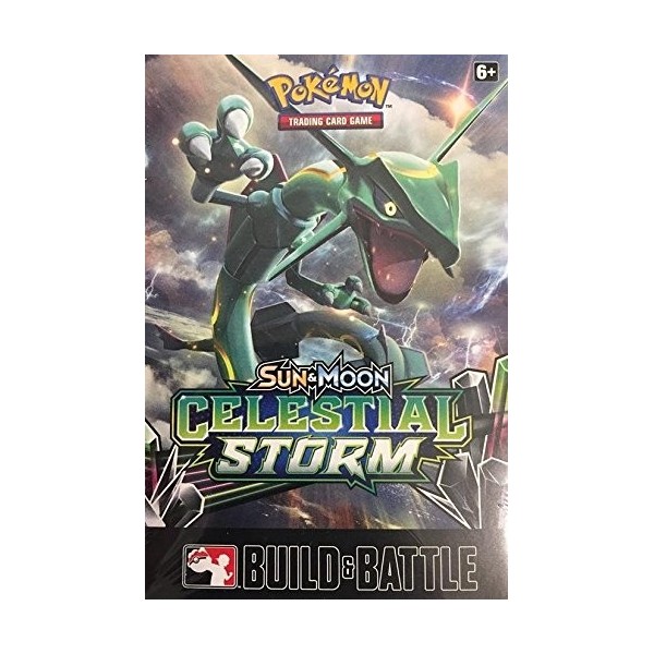 Pokemon SM07 Celestial Storm Build and Battle Box en