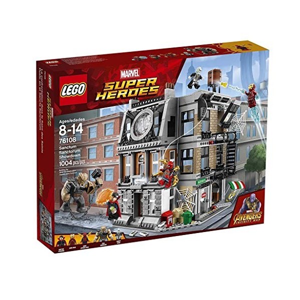 LEGO Marvel Super Heroes - La Bataille pour la Protection du Saint des Saints - 76108 - Jeu de Construction, Multicolore
