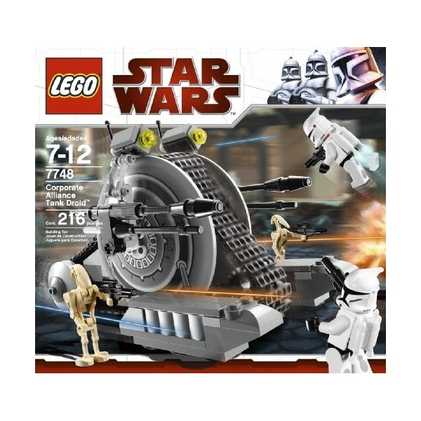 LEGO Star Wars entreprise Allliance réservoir Droid 7748 