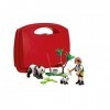 Playmobil 70105 City Life Panda Caretaker Large Carry Case Set 21.0 x 5.5 x 16.3 cm, Multicolor