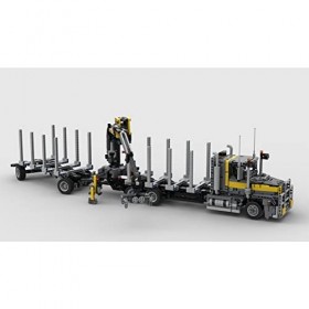 toyshop Technic Camion Jeu de Construction - Camion Titan Camion Forestier - Modèle de Véhicule de Travaux de Construction Co