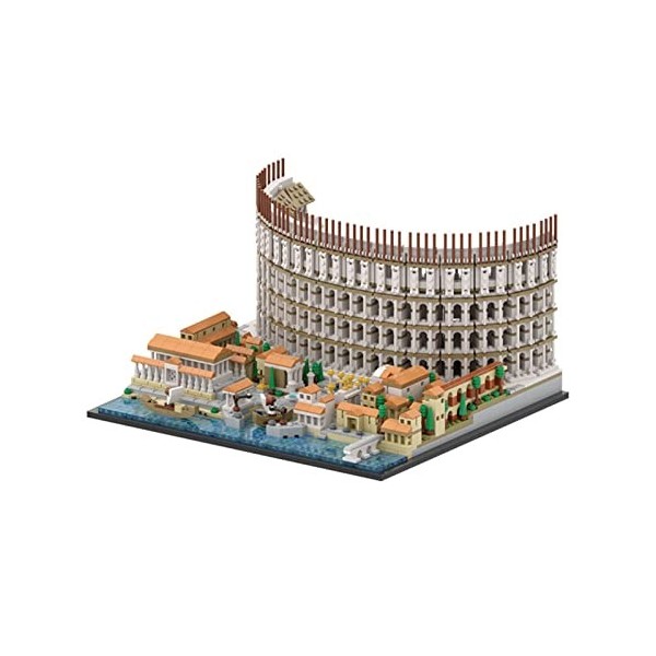 Modulaire Architecture Blocs De Construction 3959pièces MOC-123064 Colosseum Nano Micro Blocs De Construction Mini Ensemble D