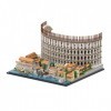 Modulaire Architecture Blocs De Construction 3959pièces MOC-123064 Colosseum Nano Micro Blocs De Construction Mini Ensemble D