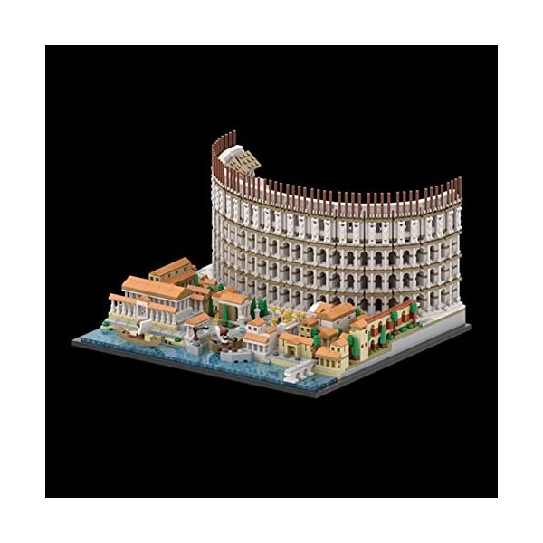 Modulaire Architecture Blocs De Construction 3959pièces MOC-123064 Colosseum Nano Micro Blocs De Construction Mini Ensemble D