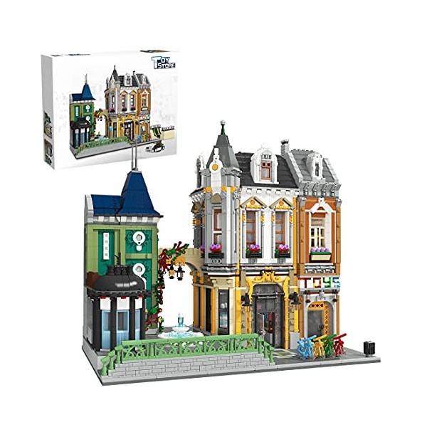 EastWind Magasin de jouets européen Modèle Street View Modulaire Maison Kits de construction compatibles avec Lego Architectu